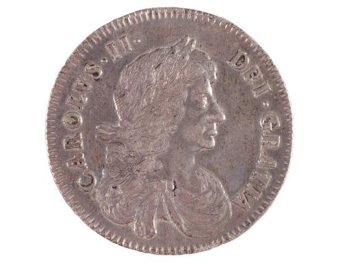 Half-crown (Third Bust: Charles II)