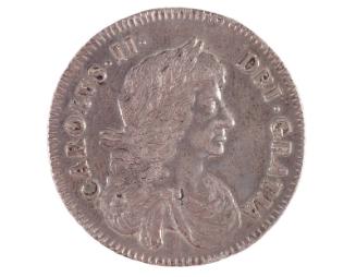 Half-crown (Third Bust: Charles II)