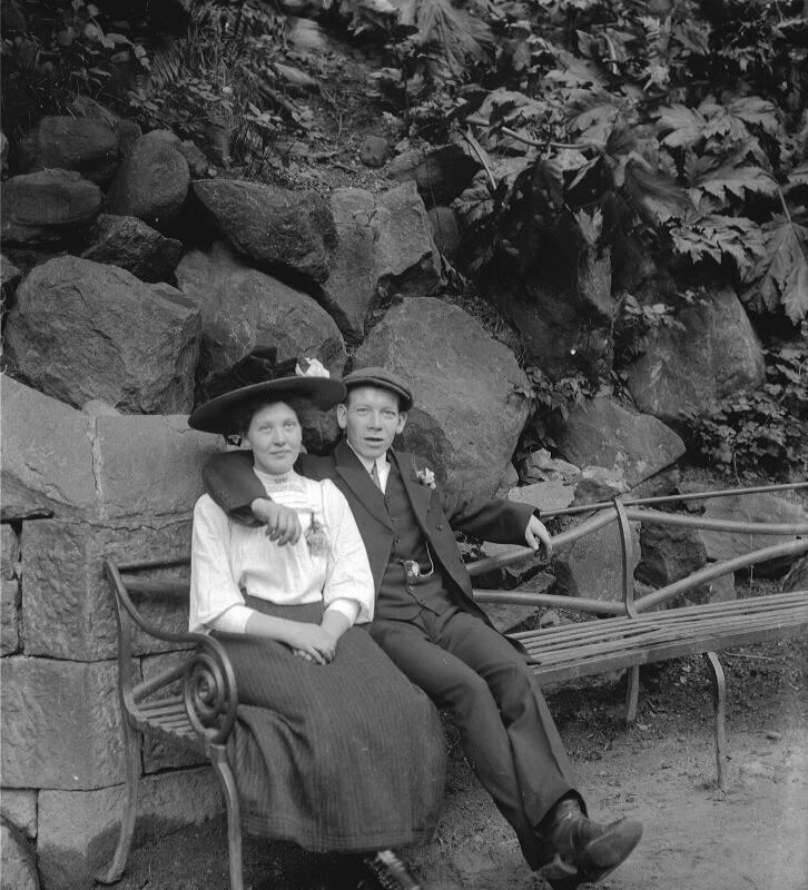 Seated Man and Woman