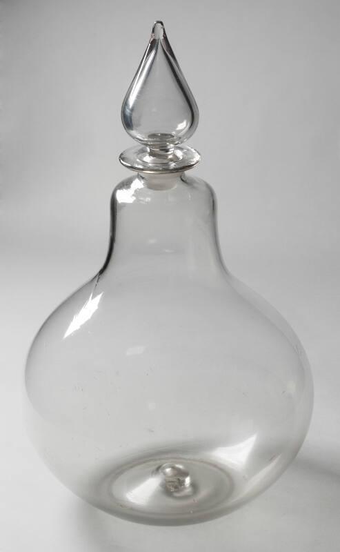 Clear Glass Carboy with Ground Glass Stopper