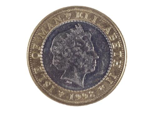 Manx Two Pounds (Elizabeth II)