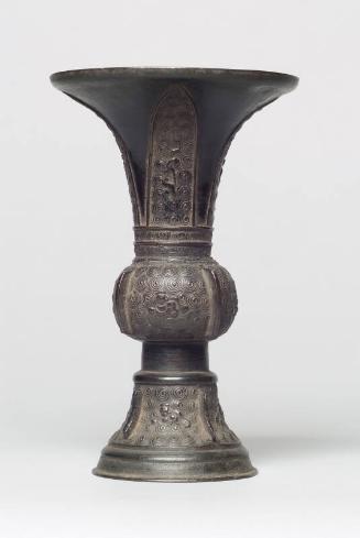 Tall Ku Form Vase