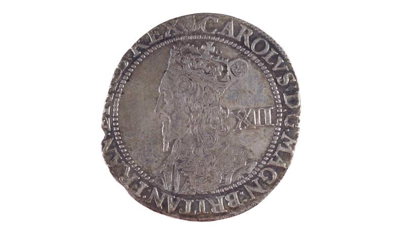 Twelve-Shillings (Third Coinage : Charles I)