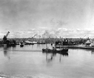 View Of Aberdeen Harbour, Looking Towards The City From The Torry Side 'star Of The East' in Fo…