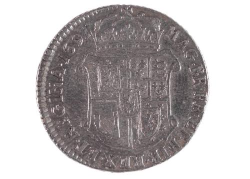 Silver Ten-Shilling Piece