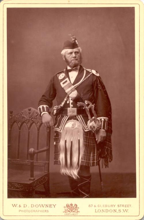 John Brown In Full Highland Dress