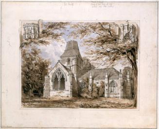 Seton Chapel, Haddington - South East (for "The Baronial Ecclesiastical Antiquities of Scotland…