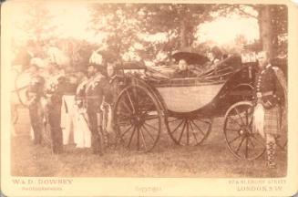 Victoria With John And Hugh Brown