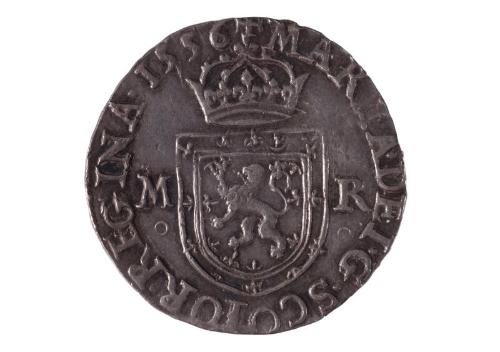 Testoon (Type IIIa : Mary Queen of Scots)