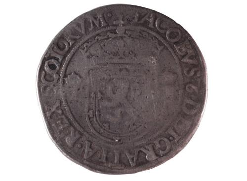 Countermarked Ryal (First Coinage : James VI)