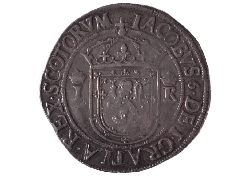 Countermarked Ryal or Sword Dollar (First Coinage : James VI)
