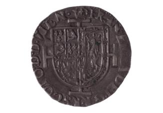 Half-testoon (Type II : Francis and Mary)