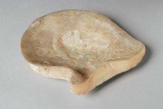 Pair of Carved Oyster Shells