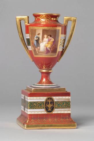 Vienna Porcelain Urn Vase