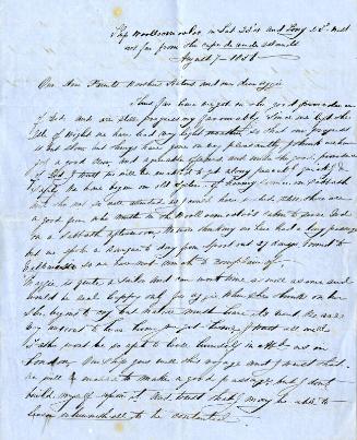 Page listing the affairs of Captain James Ross