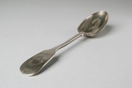 Crested E.P.N.S. Spoon Inscribed With "S.S. City Of Aberdeen