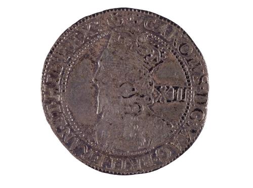 Twelve Shillings (Third Coinage : Charles I)