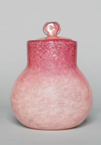 Pink Bathsalts Jar And Lid
