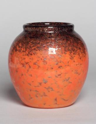 Orange And Yellow Vase