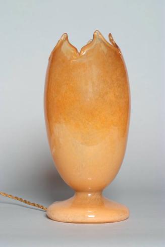 Orange Tulip Lamp