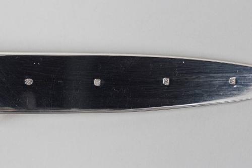 Fused Silver Letter Opener by Graham Crimmins