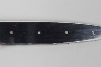 Fused Silver Letter Opener by Graham Crimmins