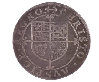 Sixpence (Briot's Second Issue : Charles I)