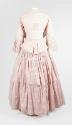 Pink Checked Cotton Wedding Dress