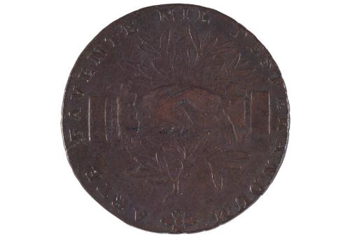 Halfpenny Trade Token (Leek)