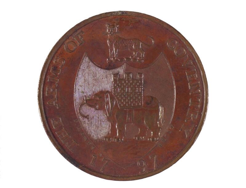 Halfpenny `Collectors' Token (Coventry)