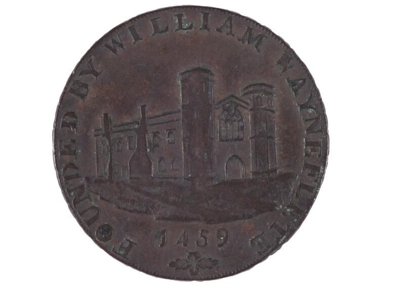 Halfpenny Trade Token (Wainfleet)