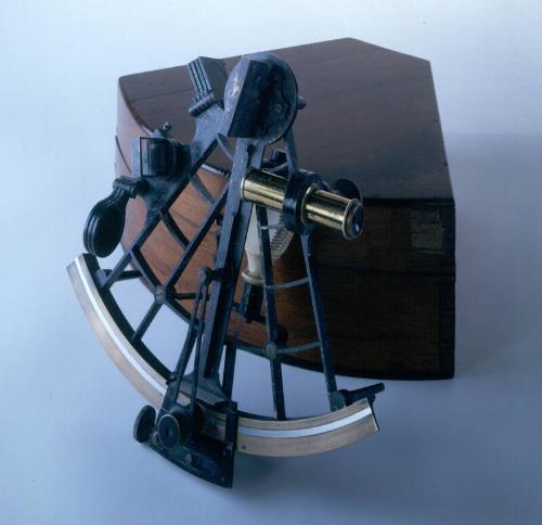 Sextant belonging to Capt. J Duthie of the ship Abergeldie, c.1870