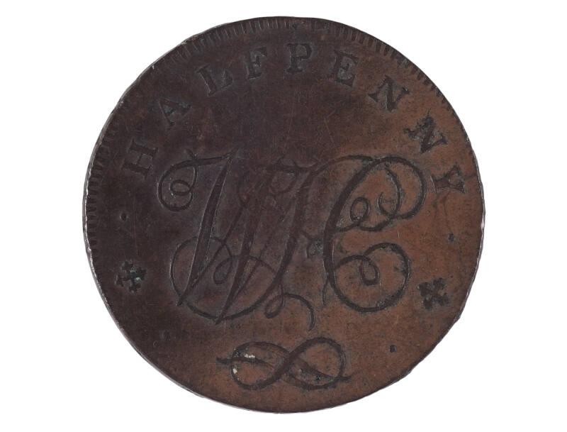 Halfpenny Trade Token (Stafford)