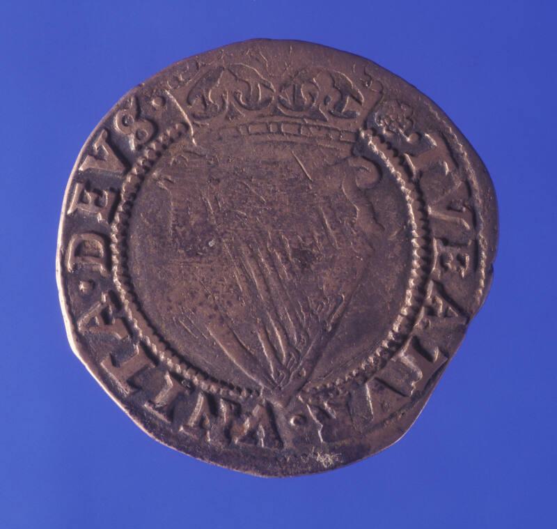 Irish Sixpence (Second Issue : James I)