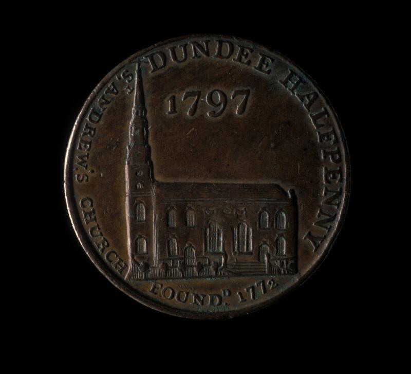 Halfpenny Trade Token (Dundee)