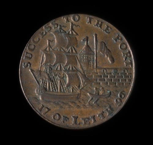 Halfpenny Trade Token (Leith)