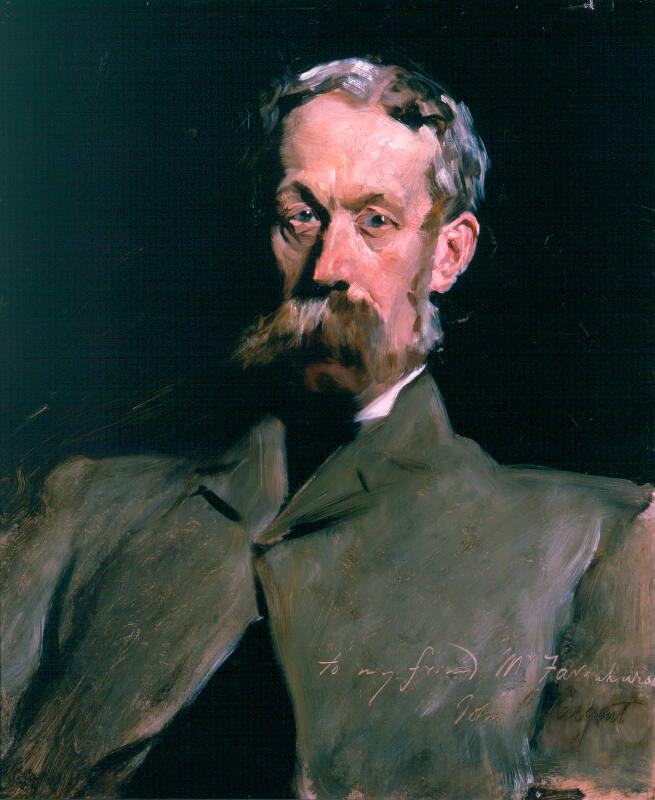 Dr Robert Farquharson of Finzean by John Singer Sargent