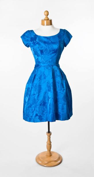 Electric Blue Mini-Dress