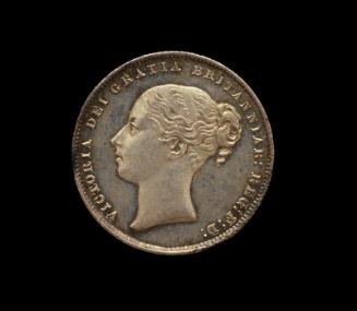 Shilling (`Young Head' : Victoria)