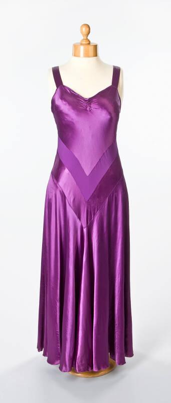 Purple Evening Gown