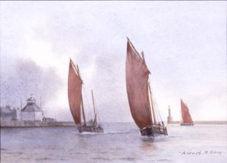 Zulus Entering Aberdeen Harbour