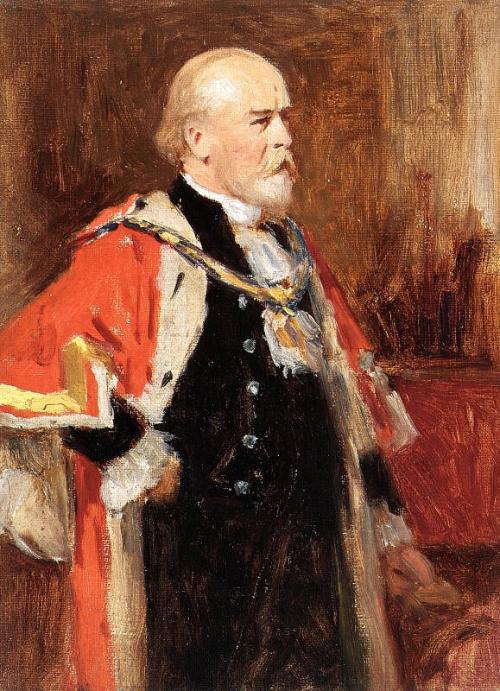 Sir James Hoy (1837-1908),  Lord Mayor of Manchester