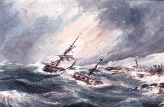Wreck Of The Whaler "Oscar", 1st April 1813