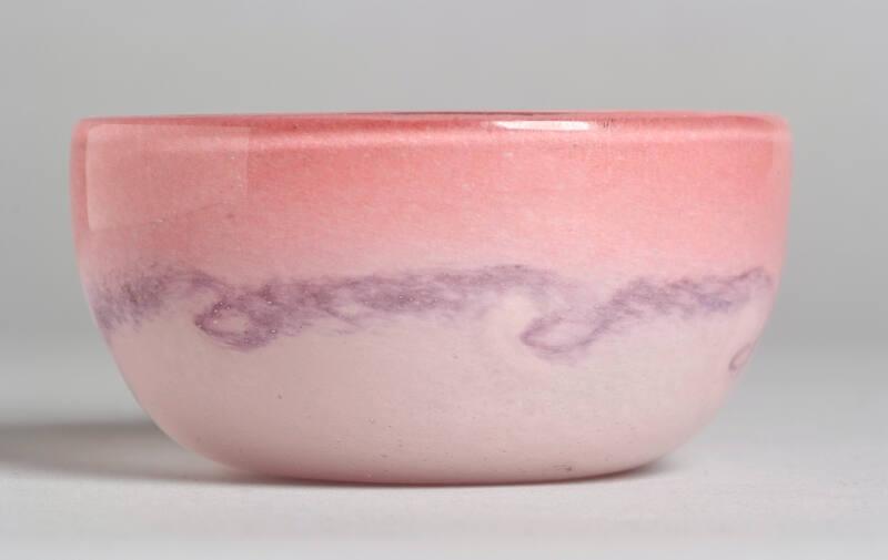 Pink And Grey Bowl