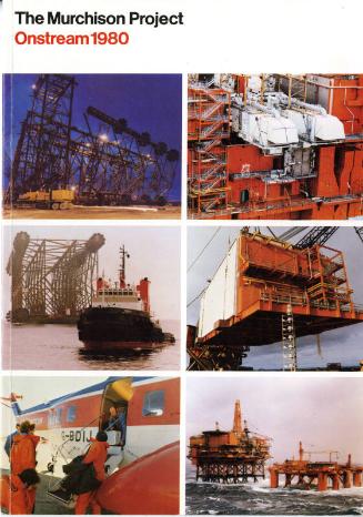 Brochure Describing The Murchison Oil Platform: 'The Murchison Project, Onstream 1980'