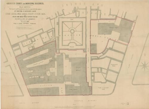 Street Plan For Town House Area