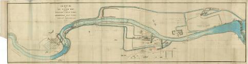 Sketch of the River Don with the Woodside Cotton Works Grandholm Flax Works and Persley Bleachf…