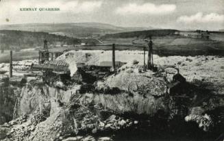 Postcard of Kemnay Quarry