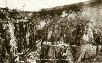 Postcard of Rubislaw Quarry