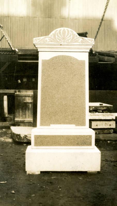 Photograph of Memorial Work